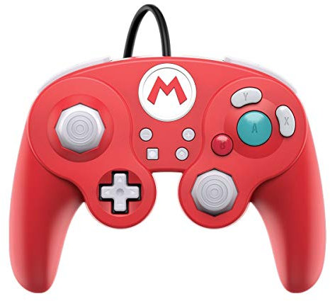 PDP - Mando Smash Pad Pro Con Cable, Mario (Nintendo Switch)