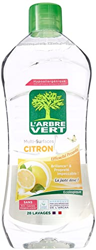 L'arbre vert – rengöringsmedel lämplig för olika ytor citron 1 l