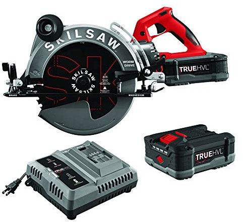 SKILSAW TRUEHVL SPTH70M-21 - Kit per sega a vite senza fili con 2 batterie
