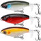 TRUSCEND Angelköder Kunstköder Fische Topwater Köder Angeln Set Hecht Zander Forellen Köder Swimbait Wobbler Langsam Sinkend Süßwasser Salzwasser Angelset Angeln Geschenk