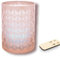 Zen’arôme Diffusor Wien ätherisches Öl - Ultraschall Ultraschalldiffusor Aromatherapie Kalt - hausgemachter elektrischer Diffusor - farbenfrohe Fernbedienung und LED -Beleuchtung - Metall und Glas