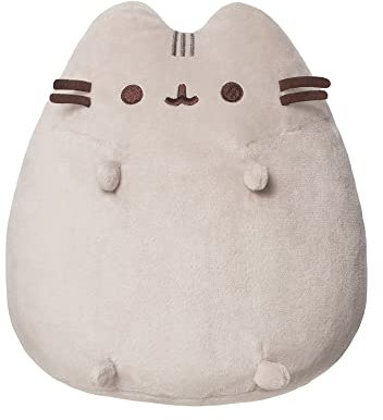 Aurora, 61486, Sitzender Pusheen, Offizieller Merchandise, 23cm, Stofftier, Grau