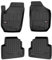 OMAC Gummi Fußmatten kompatibel mit Skoda Fabia 2 2006-2014 Premium TPE Automatten 4tlg