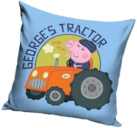 Kissen Kopfkissen Kinderkissen 40x40 George Traktor
