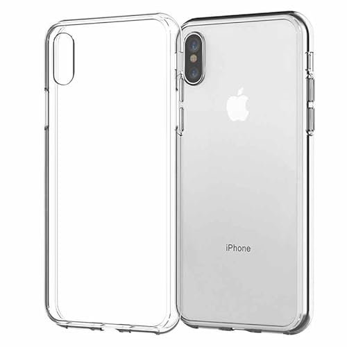Todotumovil Funda TPU para Apple iPhone X Carcasa Transparente de Silicona para móvil