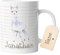 timalo® Tasse mit Namen bedrucken lassen | Lama Personalisierte Tasse mit Wunschname für Kinder Geschenktasse | mug-t2-34