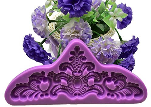 Fondant Formen Europäischer Stil geprägte Krone Europäischer Gips Fondant Torte Dekoration Schokolade Dekoration Backform
