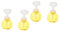 4 Stück Blumen-Seifenflasche, schäumende Handseife, Gesichtsseife, Flaschenspender, Kopfwascher, Schaumflasche, Reise-Schaumflasche, Blumenschaum-Seifenspender, Schäumgerät, Becher, Schaumbecher, Gel/