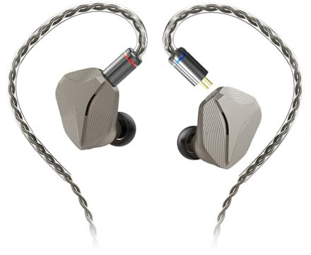 MP145 In Ear Monitor, HiFi IEM Earphones Wired, 14.3 mm Ultra-Large Planar Magnetic Driver, Aviation Aluminum Alloy Shell, for Musician