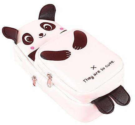 EXCEART Mäppchen Kleine Schminktasche Kosmetiktasche Stifttasche Mit Reißverschluss Lidschatten Münzbeutel Lippenstifte Tasche Geldbörse Machen Brillenetui Pu-Leder Student Mädchen