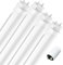 JESLED LED-Röhre 60cm T8 G13 Flimmerfrei 9W 1485 Lumen (165lm/W) 4000K Neutralweiß Röhrenlampe mit Starter – LED Tube Bürobeleuchtung, 4er Set