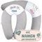 sei Design Stillkissen XXL - personalisiert mit Namen und Geburtsdatum personalisierte Geschenke Baby Junge Mädchen Schwangerschaftskissen 190cm grau groß