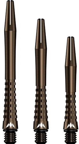 Mission Atom13 Anodised Metal Gripped Bronze - Dart Shafts Medium