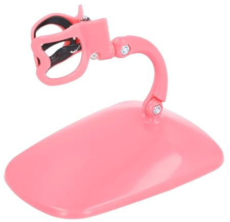 Support de bouteille de vernis à ongles, support de bouteille de vernis à ongles, outil incliné réglable pour manucure (rose)