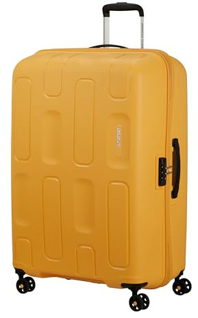 American Tourister Ellipso - Spinner L, Suitcase, 79 cm, 104 L, Yellow (Banana Cream)