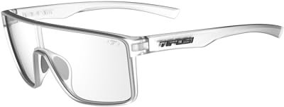 Tifosi Sanctum Glasses (Satin Clear, Clear Lens)