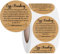 Farm Fresh Eggs Carton Kraft Paper Farm Fresh Egg Care Stickers Egg Handling Labels Self Adhesive Egg Packaging Stickers for Chicken Eggs Freshness & Storage,2 in