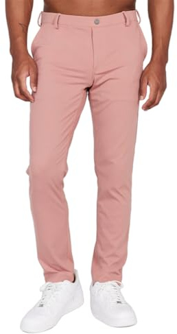 ORANDESIGNE Pantalon Chino Homme Régulier Slim Fit Pantalon Business Skinny Pantalon Décontracté Coupe Ajustée Pantalon avec Poches