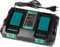 KEATFE Chargeur de batterie lithium-ion 4 A 14,4 V-18 V pour Makita Remplacement BL1850 BL1860 BL1815N BL1830 BL1840