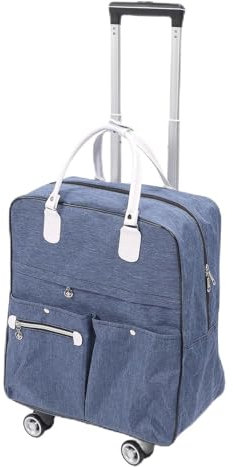 AYNEFY 2 in 1 Traggepäck, Cabrio -Koffer mit Großer Kapazität und Organisator für Männer, mit Exzellenten Rollrädern, Faltbarem Design, Polyestergewebe, US -amerikanische Website