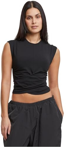 Urban Classics Ladies Cropped Wrapped Top