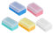 SAFIGLE 5pièces Brosse De Bain Pour Garçon Fille De Éponges Colorées Rose Bleu Vert Blanc Brosse De Nettoyage Douce Et Anti- Pour Bain Et Massage Idéale Né Et Soin Peau Sensible