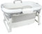 Baignoire Pliable Bébé, Baignoire Bébé Avec Thermometre Digital, Coussin De Bain, Compacte Portable Avec Plateau De Rangement-99 * 62 * 52,9 cm (gris)