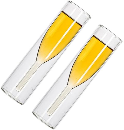 TOPPERFUN 2 Pièces Gobelets à Boissons pour Soirées Anniversaire Gobelets Transparents de Fête pour Mariages et Pendaisons de Crémaillère