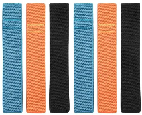BESPORTBLE 6pcs Bento Box Bands Elastic Lunch Box Strap 25mm Food Container Wrap Bands with Reusable Closure for Travel School Lunch Storage