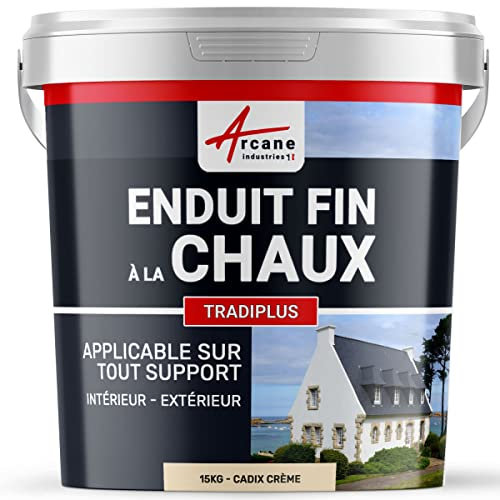 Intonaco a calce fine per decorazione interna ed esterna - TRADIPLUS - Cadix Crema - ARCANE INDUSTRIES