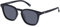 Le Specs NO BIGGIE BLACK RUBBER - Polarisierte Sonnenbrille für Damen und Herren Runde Rahmenform mit hohem UV-Schutz LSP1702056