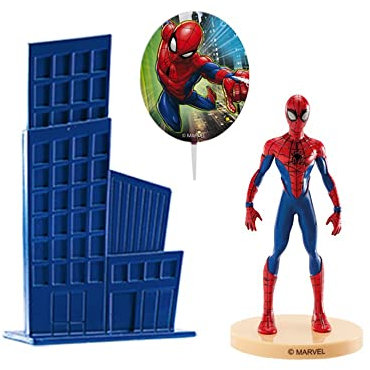 Dekora 1 - Spiderman Figur für Torte, Bunt