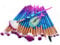 Lot de 21 pinceaux de maquillage 3D en forme de sirène pour poudre, fond de teint, fard à paupières, eye-liner, lèvre, maquillage des yeux, kit d'outils de beauté, cadeau de Saint-Valentin