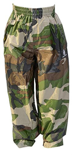 Dry Kids overtrousers Camo Green 5/6 yrs