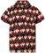 King Kameha Funky-Hawaii-Hemd, Weihnachten, Herren, Kurzarm, Christmas-Santa-Allover, Schwarz, 3XL