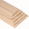 Belle Vous Baton Bois Rond Naturel (Lot de 50) - Baguette Bois Loisir Creatif de 10 mm x 30 cm - Tige Bois Solide Extra-Longue et Brut pour Arts Plastique, Bricolage & Travail du Bois