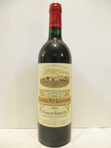 saint-émilion château grand pey-lescours grand cru cuvée réservée rouge 1994 - bordeaux