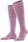 FALKE Herren Kniestrümpfe Airport M Kh Wolle Baumwolle lang einfarbig 1 Paar, Rosa Light 8276, 39-40