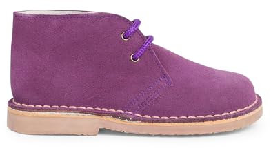 Pisamonas Polacchini Bambini Stivali Safari Lacci Misurare 44 Colore Viola