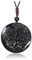 Jovivi Baum des Lebens Anhänger aus Obsidian Lebensbaum Kette verstellbar Healing Reiki Glückskette Edelstein Schmuck Damen Herren