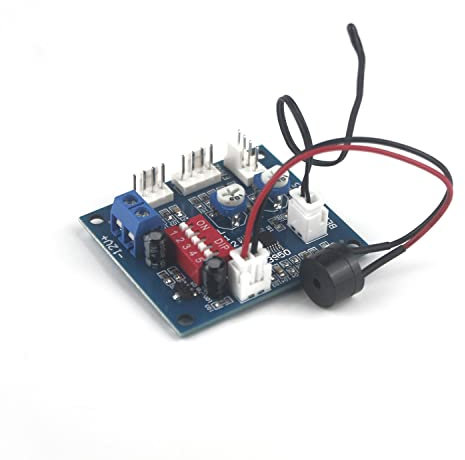 Taikuwu PC Fan Governor, DC 12V Four Wire Thermostat PWM Fan Speed Controller Governor Module for PC