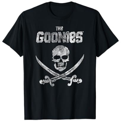 The Goonies Flag on Black Camiseta