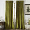 Timeper Olive Green Velvet Curtains 120 inches 2 Panels, Light Blocking Curtains for Bedroom Living Room Thermal Insulated Luxury Super Soft Window Drapes,Back Tab & Rod Pocket,W52 x L120 inches