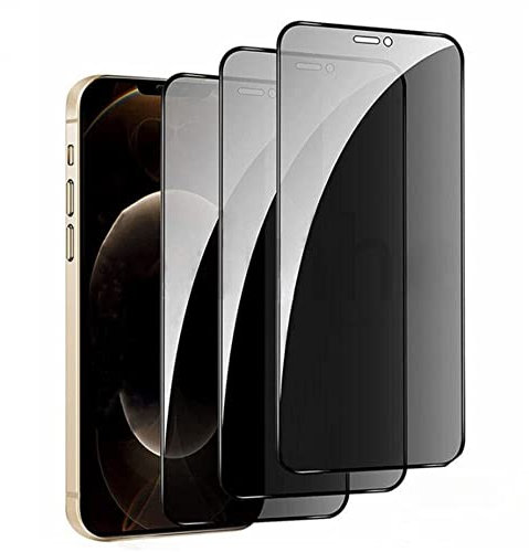 nulala Privacy Screen Protector for iPhone 7 Plus, 3 Pack Full Coverage Anti Spy Tempered Glass Film Screen Protector for iPhone 7 Plus [Anti-Scratch][Anti-Shatter][Bubble-Free]