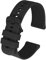 Andibro Bracelets de montre en silicone, à fermeture rapide, étanche, bracelet de montre de sport, bracelet de rechange en caoutchouc souple avec boucle en métal pour hommes et femmes, 18mm