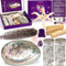 MULEVIP Sauge Blanche,Palo Santo,Santo Coquillage d'ormeau,Pierre de Cristal,Sauge Blanche Purification Maison,Sauge Blanche Purification a Bruler,Encens Naturel à Bruler Anti Stress Méditation