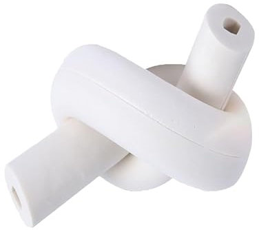 1 pcs Blanc Tube D'isolation, Ignifuger, Antigel Tuyau d'isolation, Facile À Installer Manchon D'isolation, pour Tuyau de gaz, 1m Long Tuyau d'isolation, 6mm Isolation de Tuyau (Color : White, Size