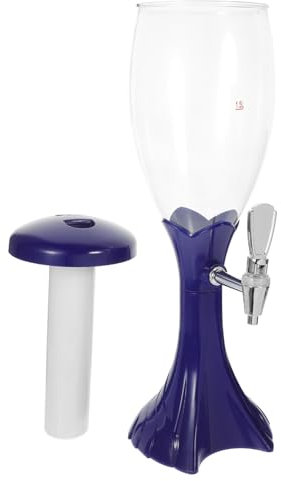 IMIKEYA 1 5 L Tragbare Bier Dispenser Einzigen Wasserhahn Draft Bier Turm Kunststoff Trinken Dispenser für Party