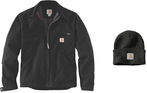 Carhartt Arbeitsoberkleidung Schwarz XL Beanie Hat Schwarz Einheitsgröße