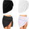 Feliciay 2 Stück Damen Strand Wrap Sarong,Vertuschung Chiffon Badeanzug Wickelröcke,Selbstbindend Sexy Strandrock,Bikini Cover up Pareos Strandtuch Für Strandparty,Schwimmen,Sonnenbaden